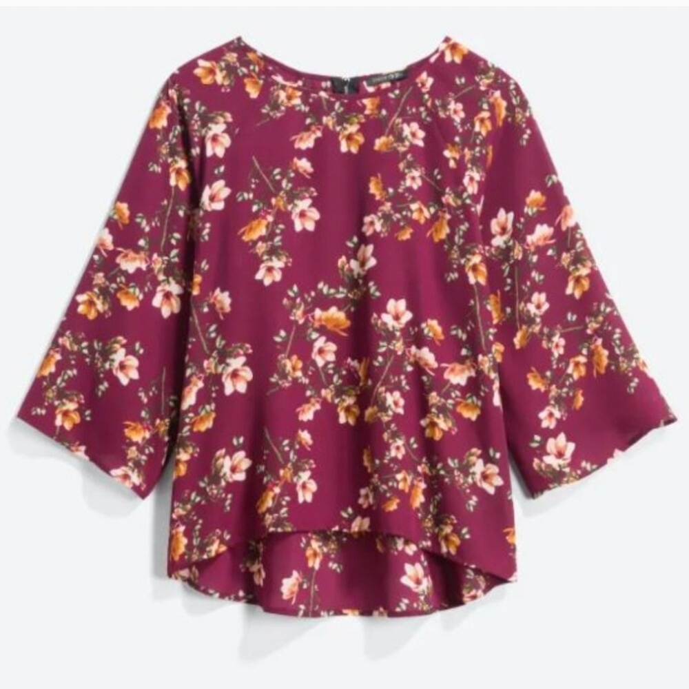 Papermoon Larie Crew Neck Blouse, XL